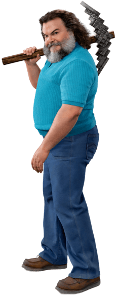 Steve from Minecraft Movie