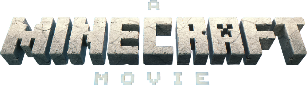 Minecraft The Movie Logo